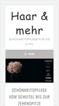Mobile Screenshot of haarundmehr.de